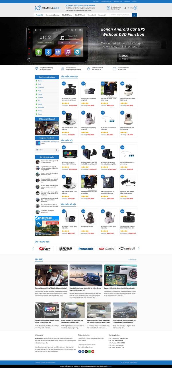 Theme wordpress shop camera 02